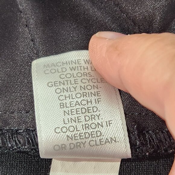 J. Jill Black Ponte Slim Leg Pant With Pockets Women's Size M - Picture 11 of 12